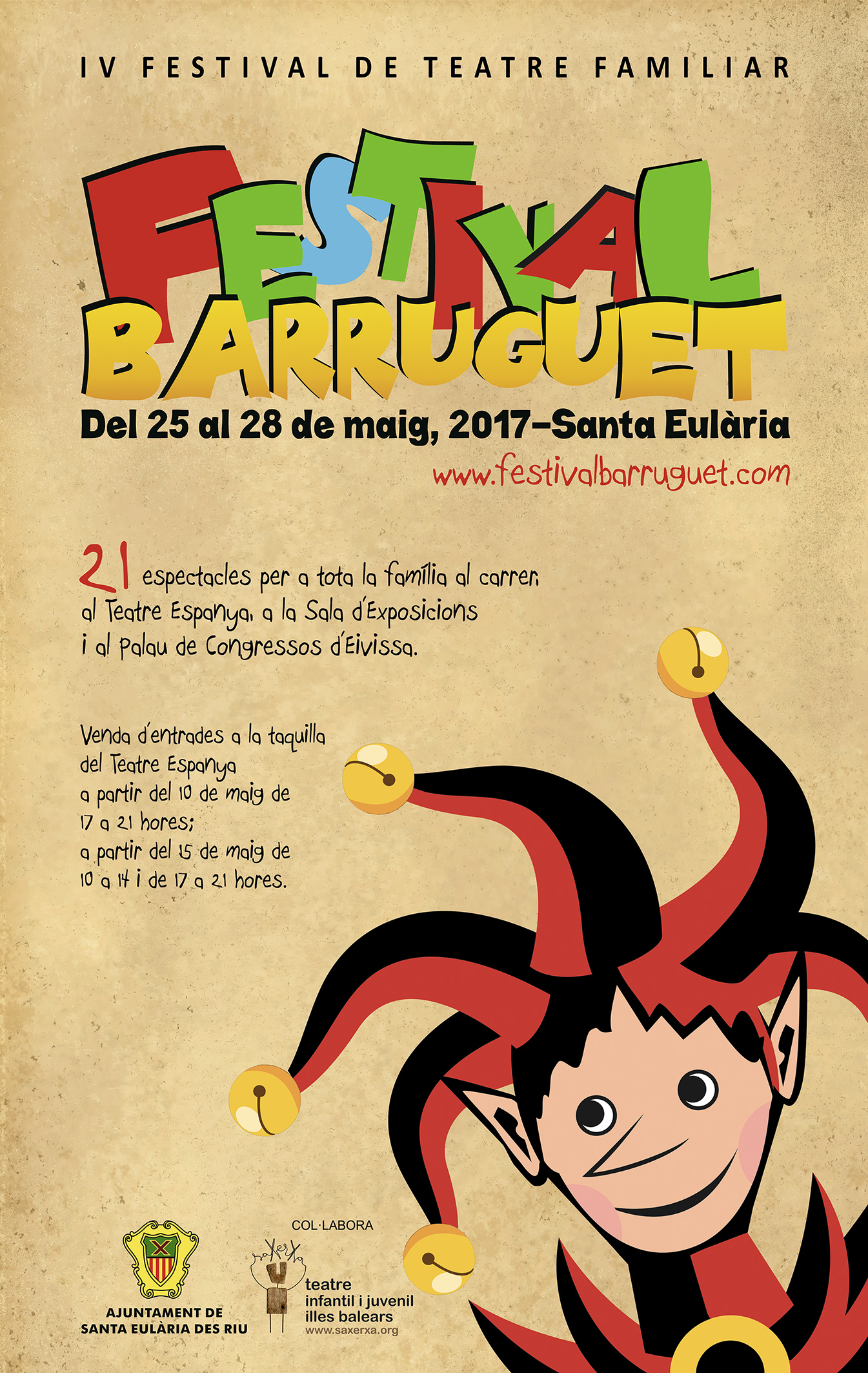 CARTELL FESTIVAL TEATRE CATALÀ BAIXA IMPREMTA