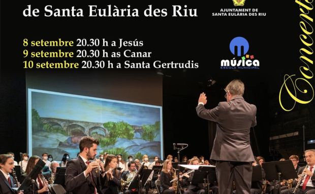 La Banda Municipal de Música oferirà tres concerts gratuïts a espais oberts aquest cap de setmana