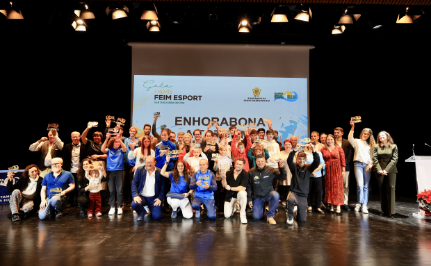 La piragüista Marta Noguera, gran protagonista dels Premis Feim Esport 2024 de Santa Eulària des Riu