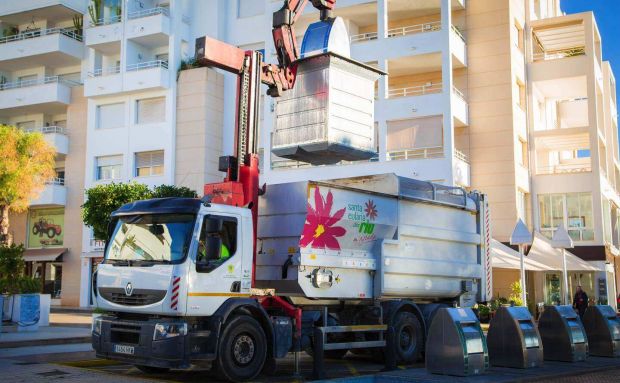 La recollida d'escombraries orgàniques en la primera meitat de l'any multiplica per quatre la xifra registrada en el mateix període del 2021