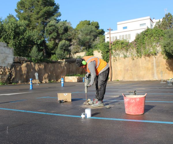 Santa Eulària des Riu instala sensores para la regularización del estacionamiento