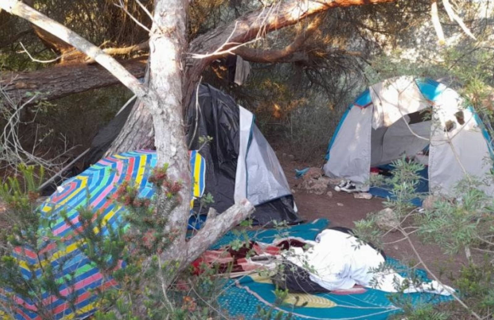 21 persones denunciades per acampada il·legal en diferents punts del municipi