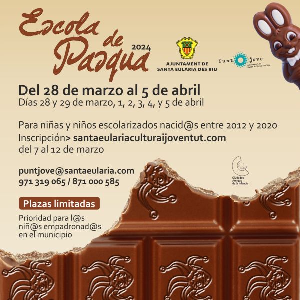 Escuela infantil de Pascua  2024