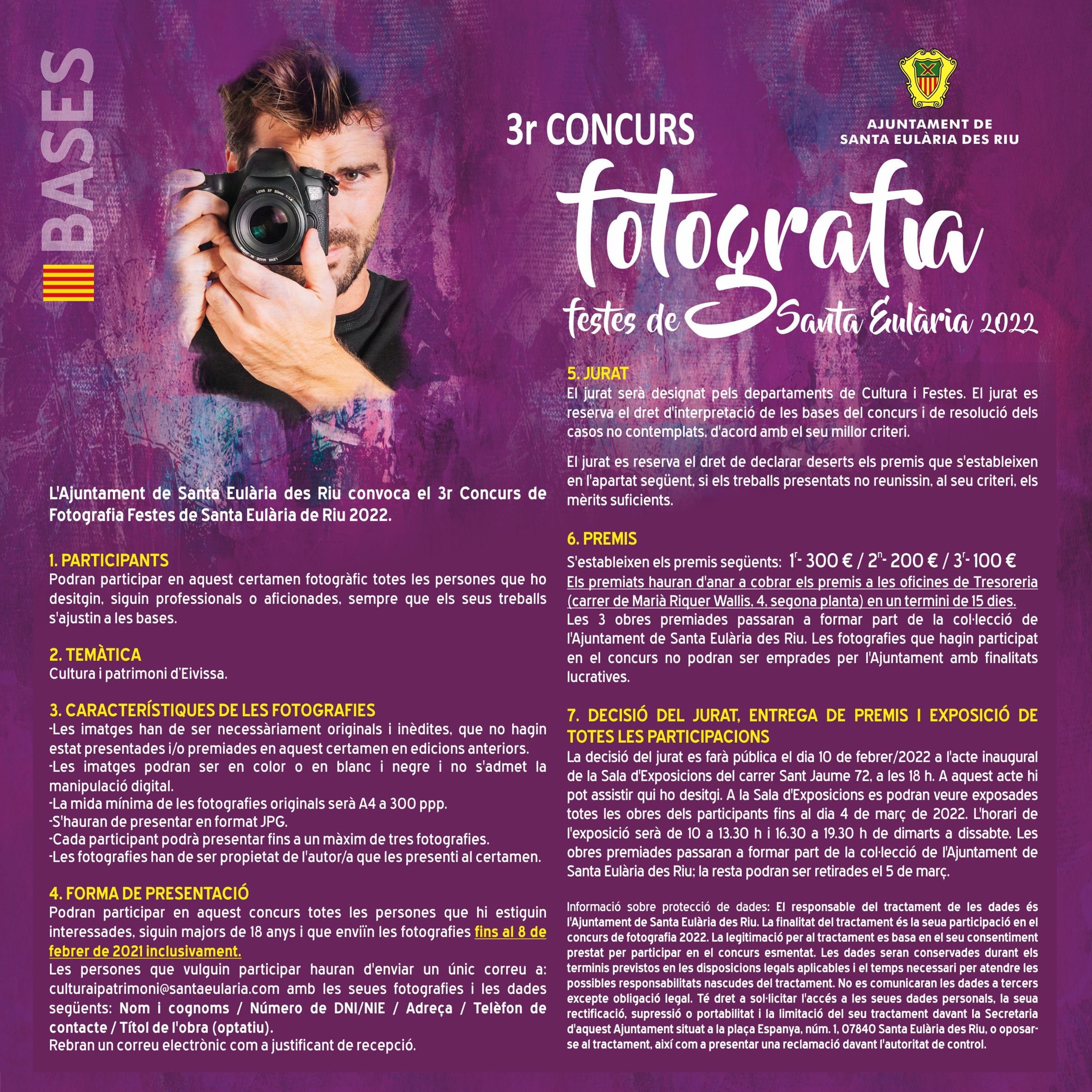 Exposició del Concurso de Fotografia Festes de Santa Eulària 2022