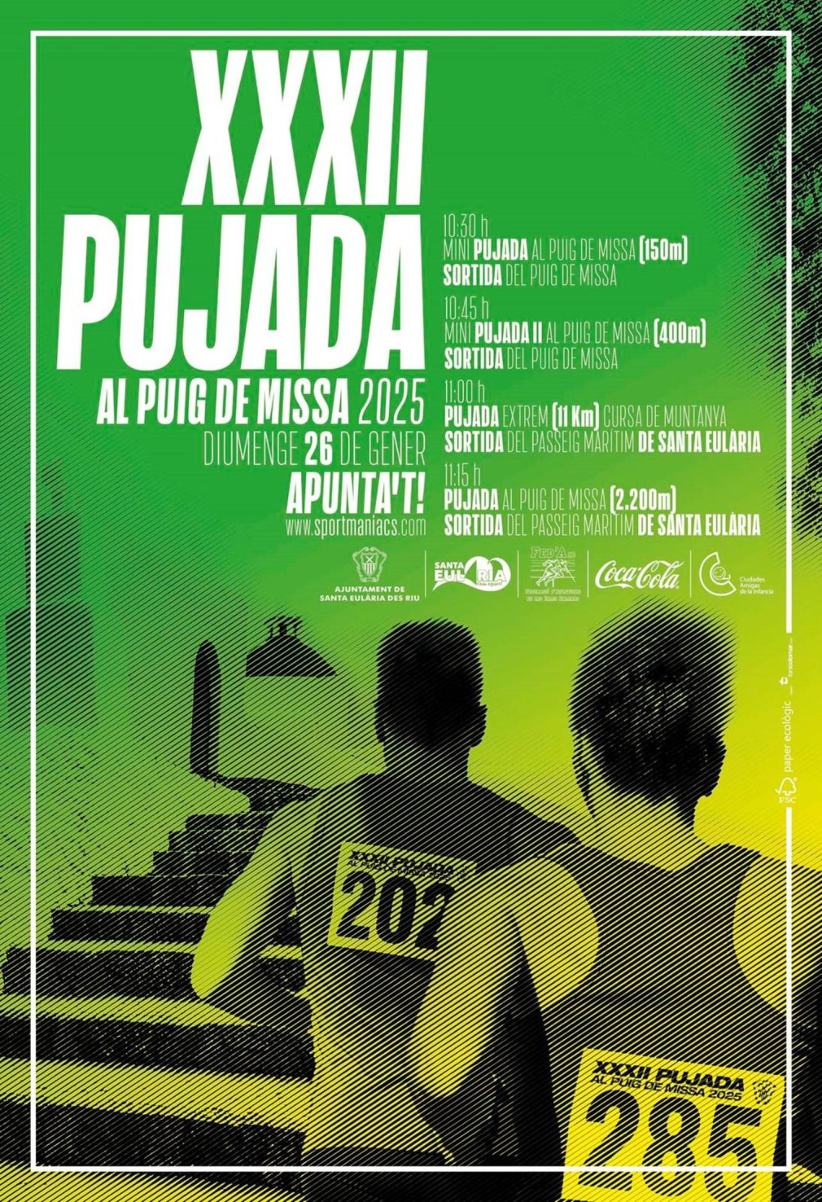 Participa en la tradicional Pujada al Puig de Missa de Santa Eulària des Riu!