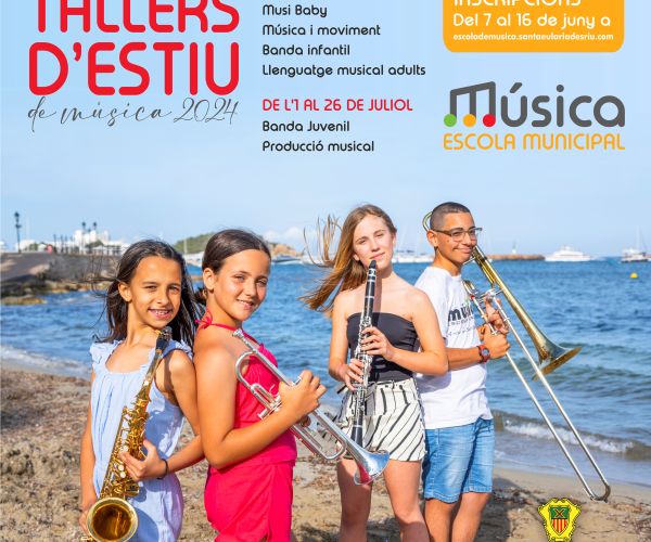 L'Escola Municipal de Música incorpora tallers d'estiu per a nadons i oferta de producció musical digital