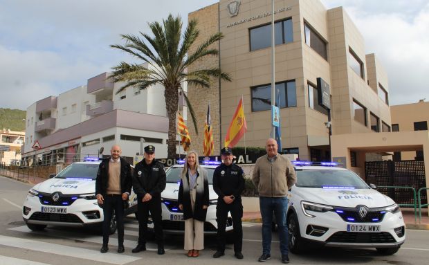 La Policia local de Santa Eulària incorpora tres nous vehicles policials a la seva flota