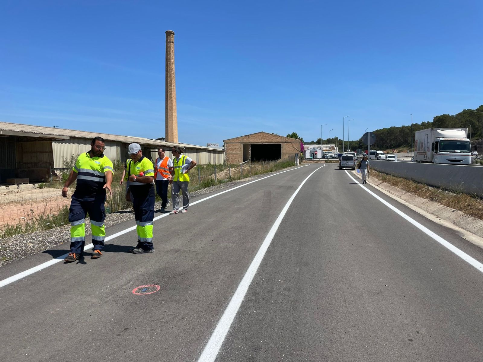 Santa Eulària des Riu comença les obres per proveir d'aigua dessalada el polígon de Ca na Palava