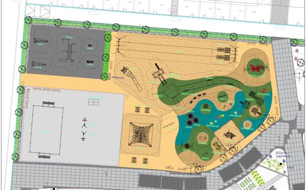 L'Ajuntament de Santa Eulària des Riu urbanitza 6.000 metres quadrats as Puig d'en Valls per crear una plaça pública amb espais infantils, zona recreativa, esportiva,  cal·listènia i horts urbans