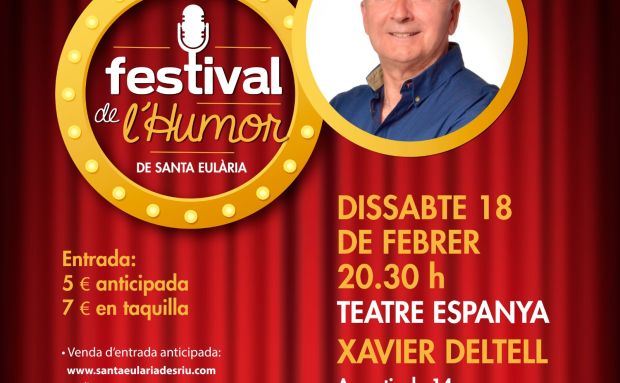 Festival de l'Humor 2023: Xavier Deltell el 18 de febrer al Teatre Espanya