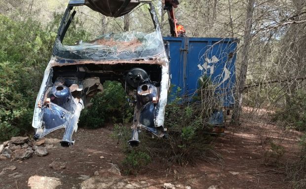 La Policia Local de Santa Eulària ha intervingut en 132 denúncies degut a assentaments, acampades i pernoctacions en caravanes entre juliol i agost del 2022