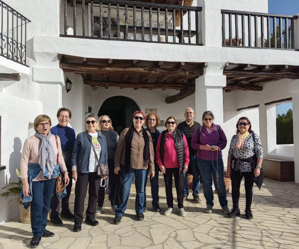 Más de 1.250 personas han participado durante 2024 en las actividades del Plan de dinamización para los mayores del municipio de Santa Eulària