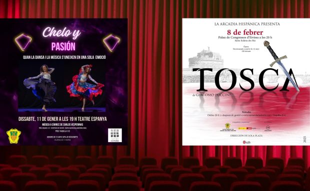 Òpera, dansa i teatre. Aquestes són les ofertes culturals per a aquest inici d'any a Santa Eulària