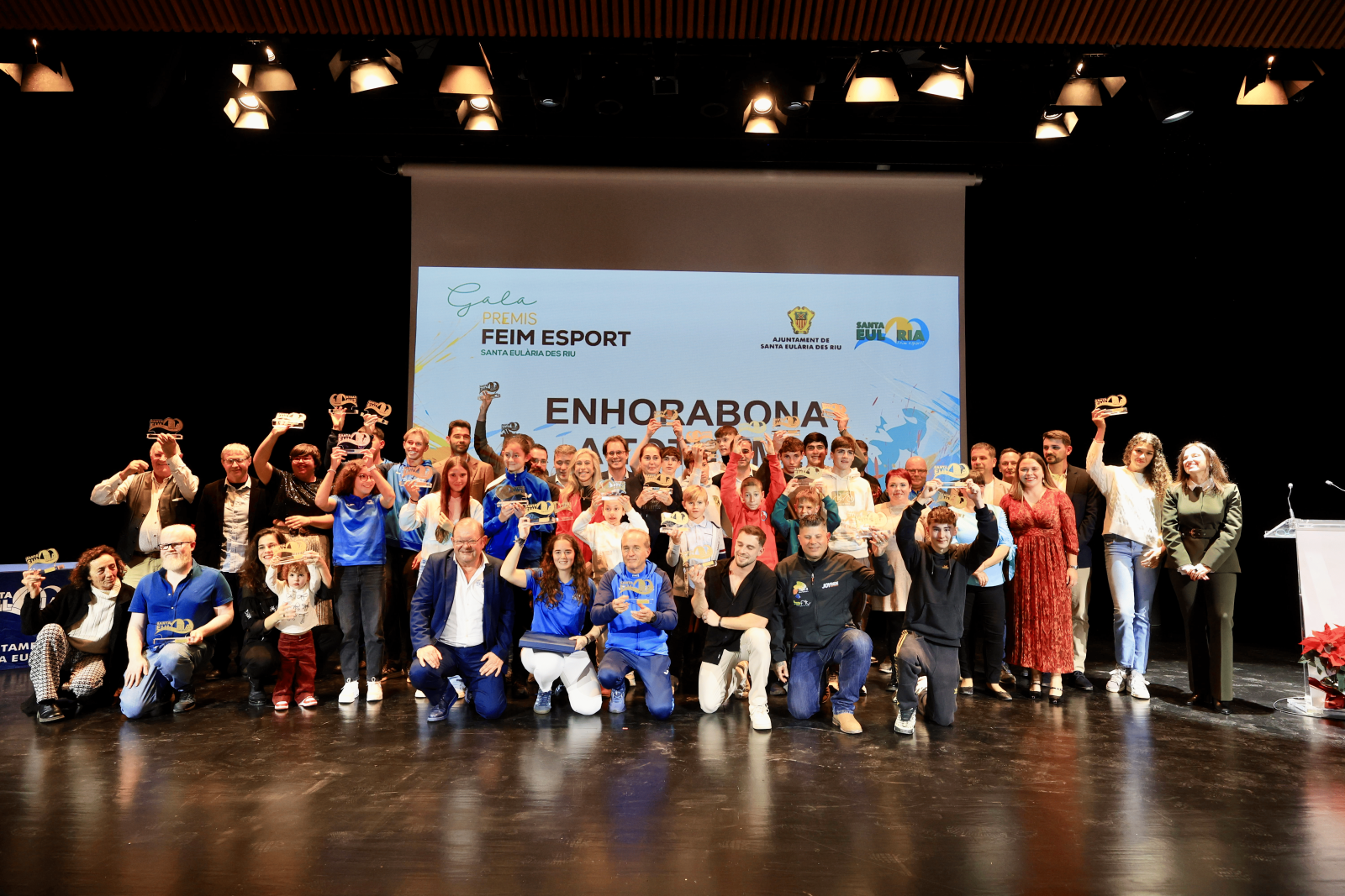 La piragüista Marta Noguera, gran protagonista dels Premis Feim Esport 2024 de Santa Eulària des Riu