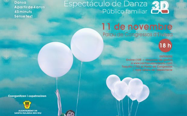 El Palau de Congressos acull l'11 de novembre l'espectacle ‘Aire’, una rondalla ambientalista que uneix dansa contemporània i projeccions 3D