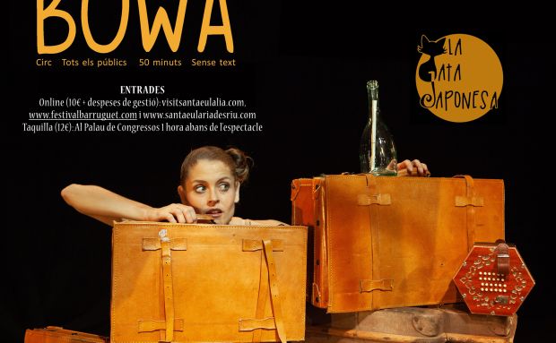 Los viajes de Bowa, del circuit Circ a Escena, el 31 d'octubre en el Palau de Congressos d'Eivissa