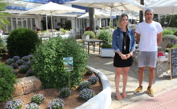 La posada en marxa del reservori de sargantanes del Passeig Marítim de Santa Eulària dóna inici a la Fira ECOUC que reunirà unes 60 entitats i empreses en favor de la sostenibilitat