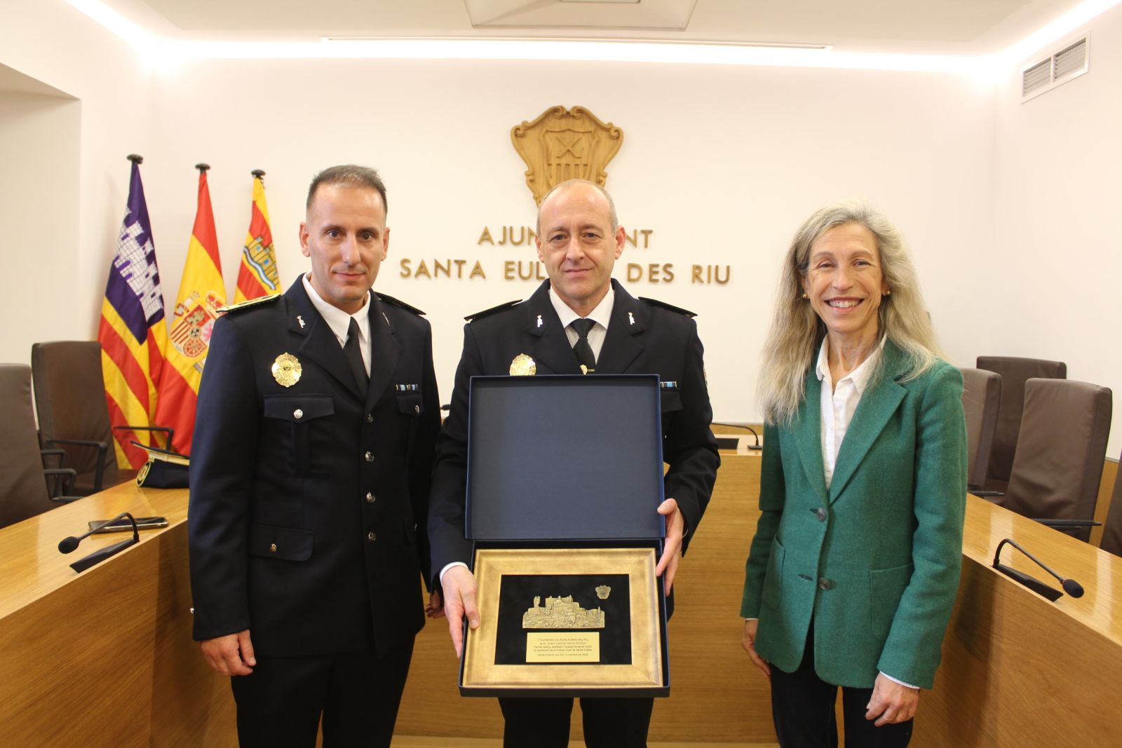 Félix Valverde relleva a Juan Carlos Mora al capdavant de la Policia Local de Santa Eulària des Riu