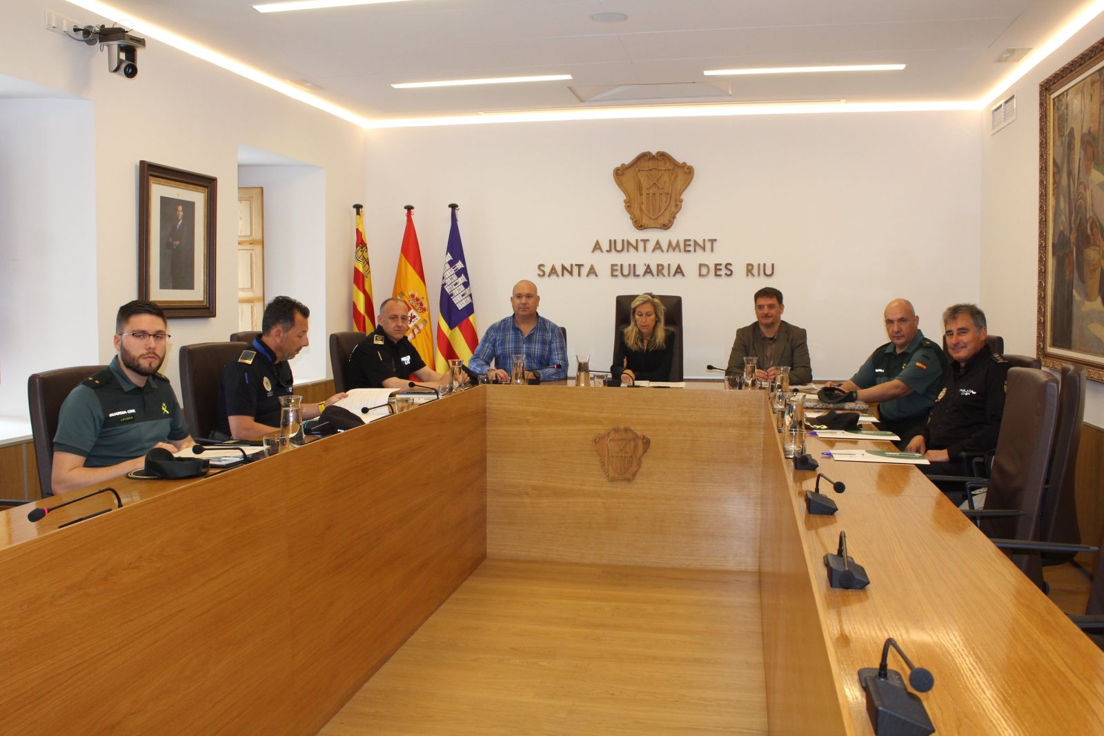 L'Ajuntament reitera la seua petició de més efectius de la Guàrdia Civil al lloc de Santa Eulària per cobrir les necessitats de seguretat del municipi