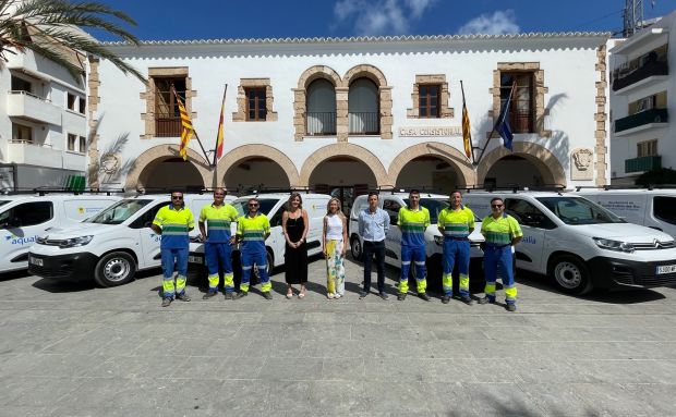 El Servei Municipal d'Aigües de Santa Eulària des Riu aposta pel medi ambient amb la incorporació de vehicles elèctrics