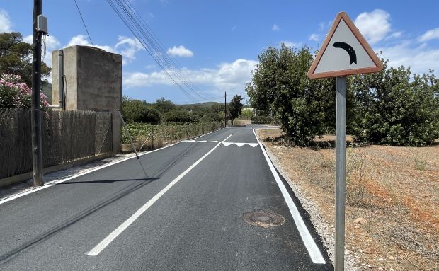 Acabada la renovació del camí de Can Pep Salvador