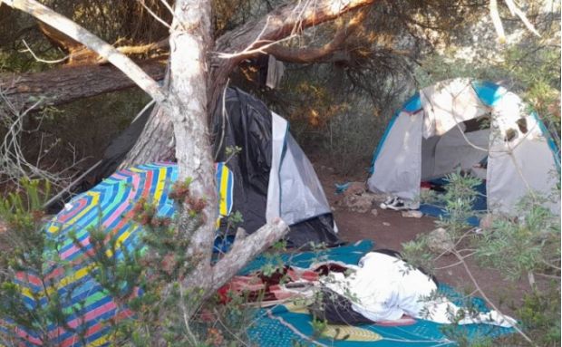 21 persones denunciades per acampada il·legal en diferents punts del municipi