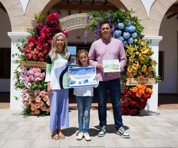 Una niña de Santa Eulària vencedora a nivel nacional en el Concurso Digital de Aqualia para concienciar sobre la protección de la biodiversidad