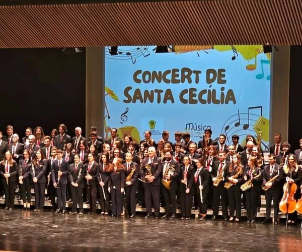 Èxit rotund del concert de les Bandes Municipals en honor a Santa Cecilia al Palau de Congressos