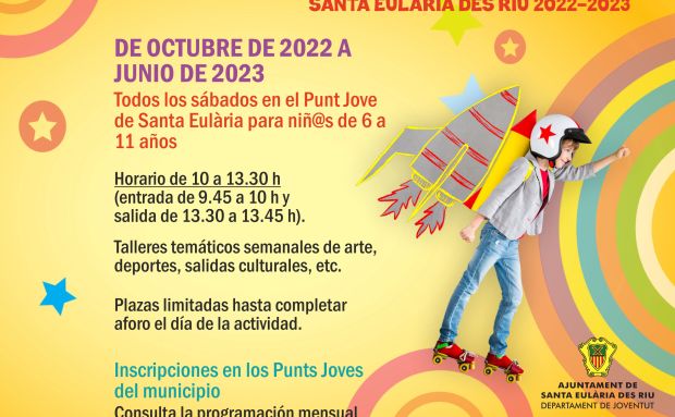 Santa Eulària des Riu reprèn el Punt d’Infants per oferir tallers lúdics i educatius tots els dissabtes al matí