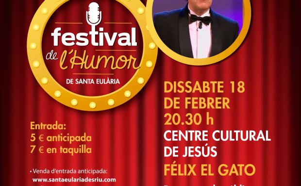 Festival de l'Humor 2023: Félix El Gato el 18 de febrer al Centre Cultural de Jesús